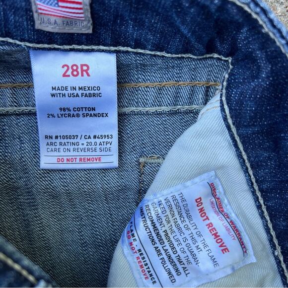 Ariat 28R FR Durastretch Basic Boot Cut Jeans 10016176 - Picture 5 of 6